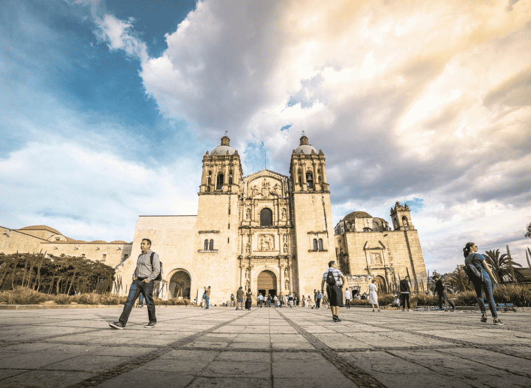 Santo Domingo church in Oaxaca, Mexico